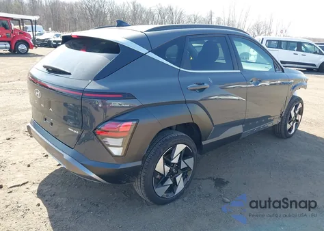 2024 Hyundai Kona Limited из США, поврежденный, VIN KM8HECA33RU166240